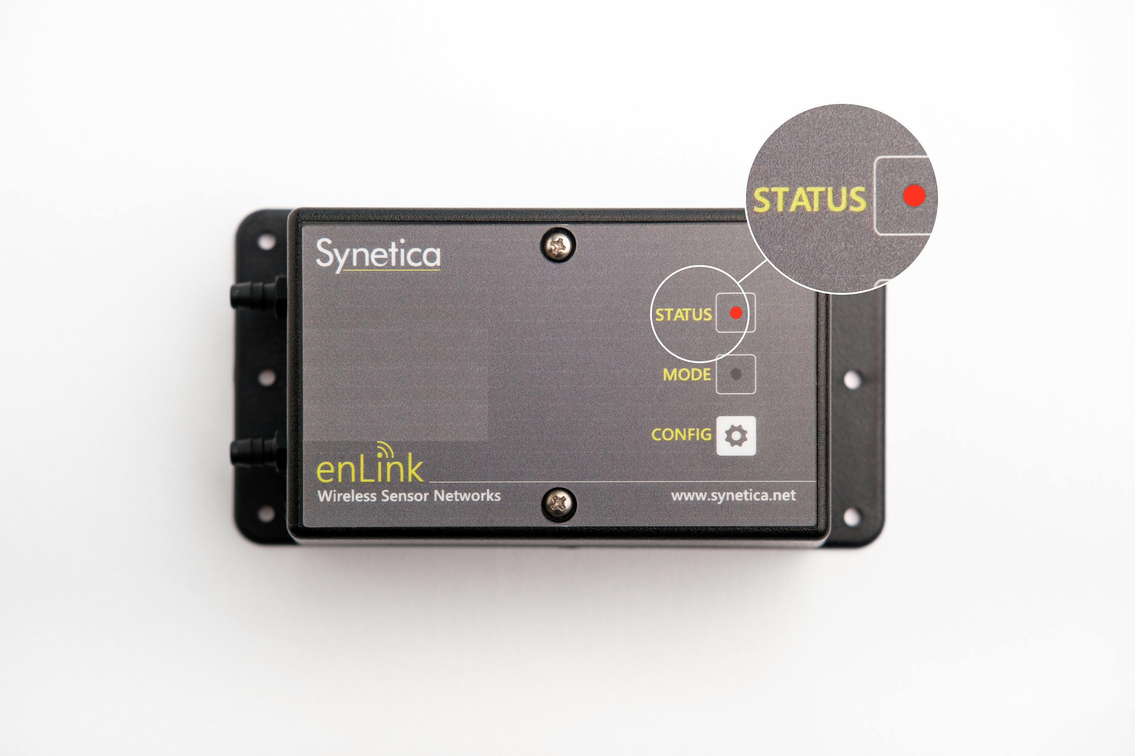 The Status in the Standard Air Pressure Differential Sensor.