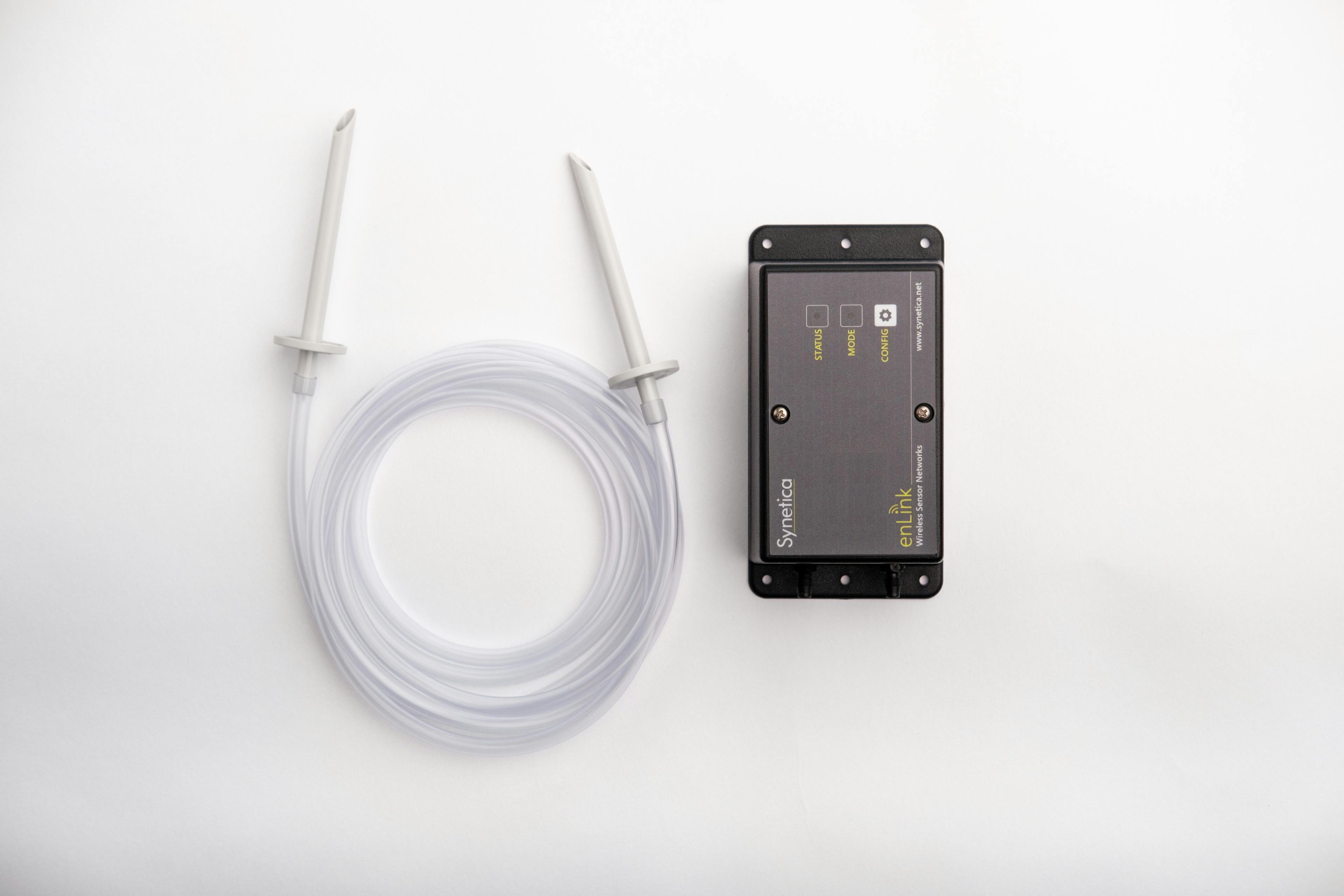 Use the Standard Air Pressure Differential Sensor to monitor positive or negative differential air pressure.