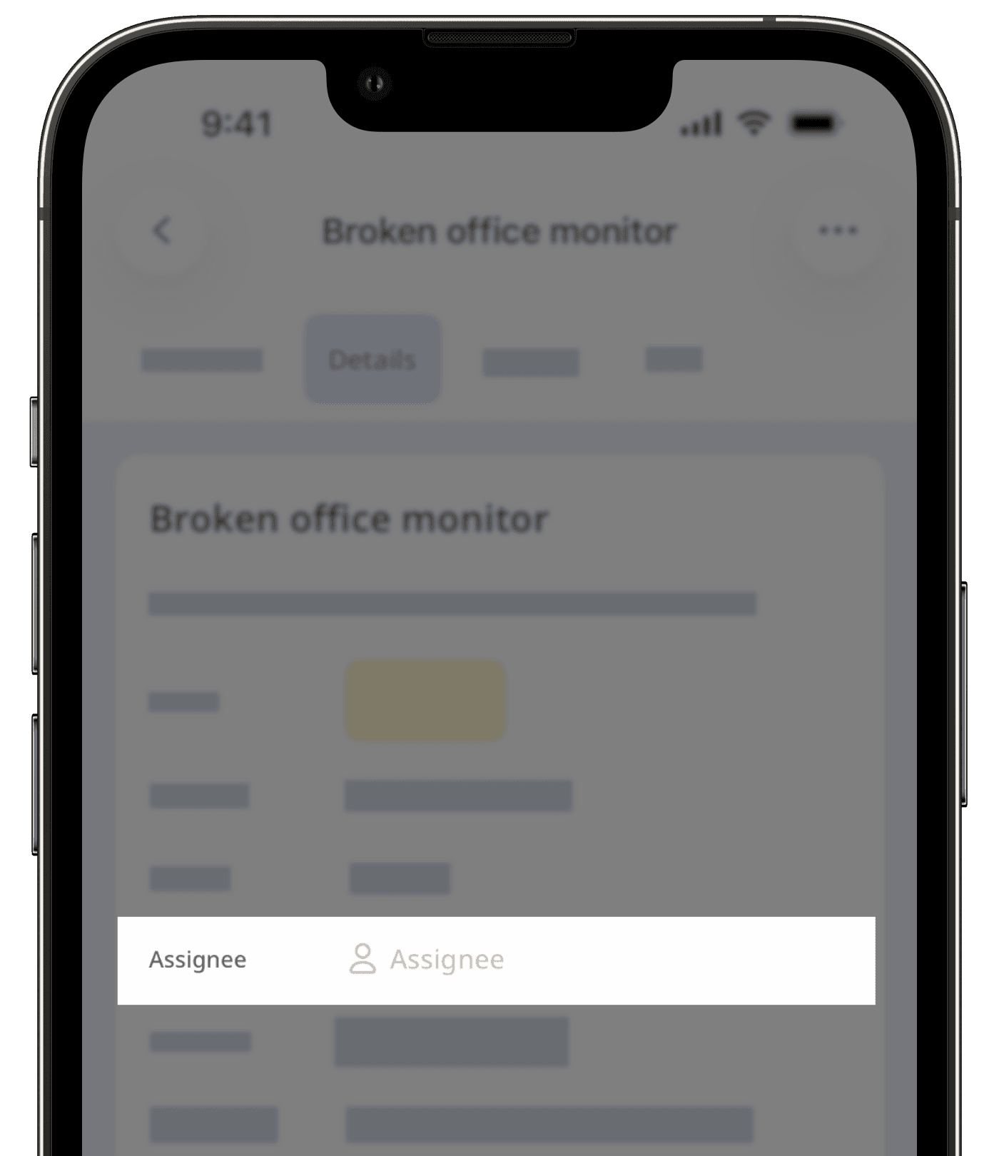 L'écran du profil d'observation affichant l'option d'ajout d'un responsable.