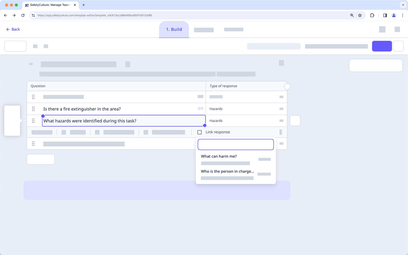 Can't reference a linked question as a source question.