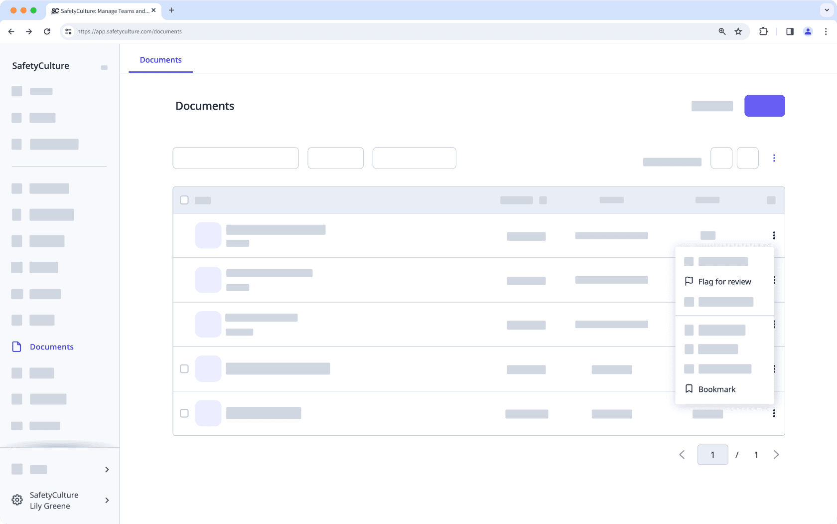 Ajouter des favoris et signaler des fichiers via l'application Web.