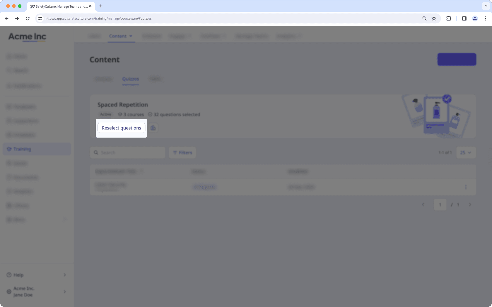 Wählen Sie Fragen in Brain Boost-Quizzen erneut aus