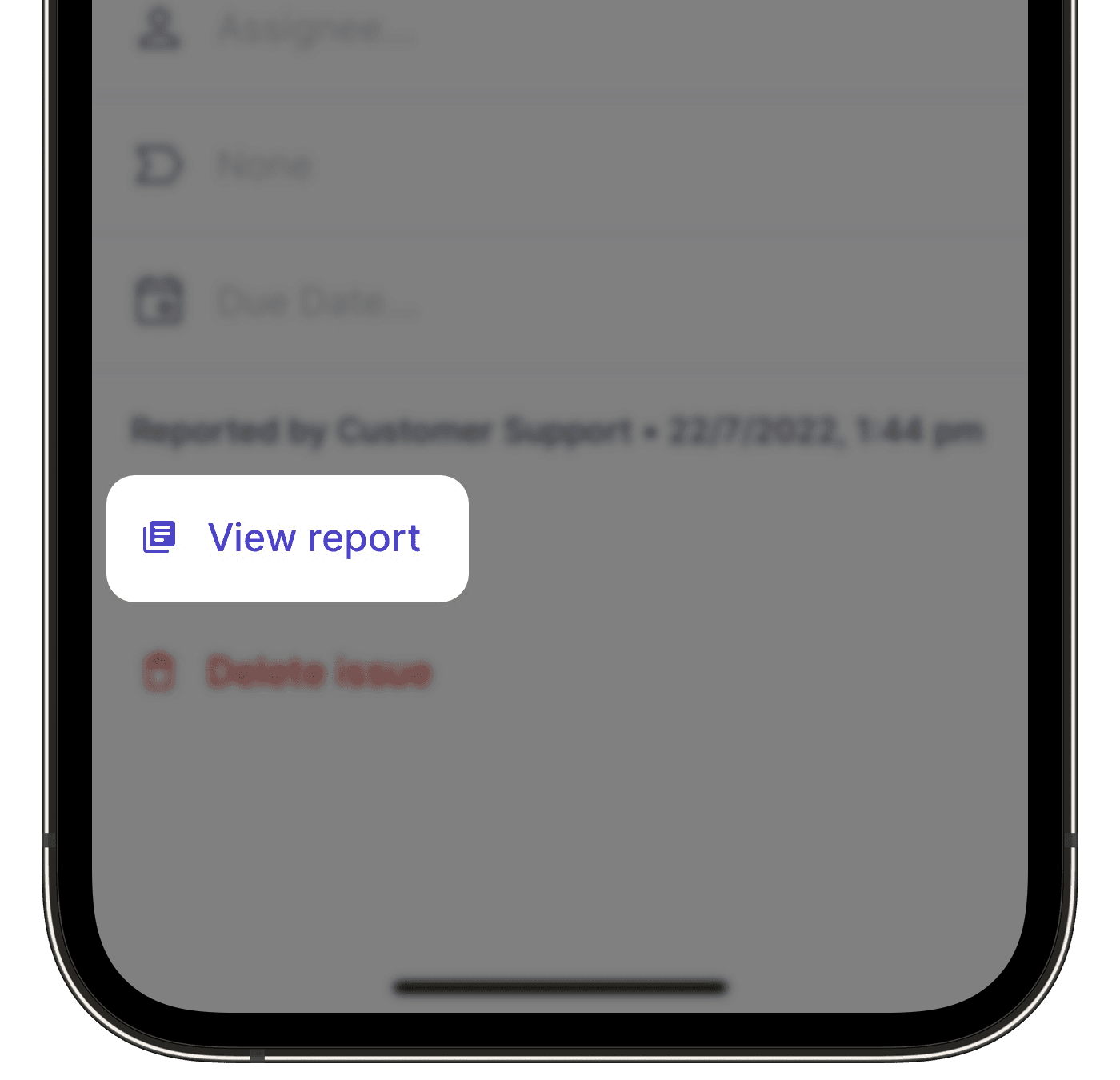 Exporter un rapport d'observation sous forme de PDF à partir de l'application portable.
