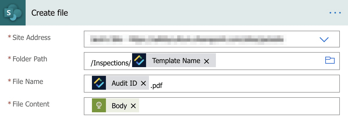 Power Automate SharePoint Datei erstellen.