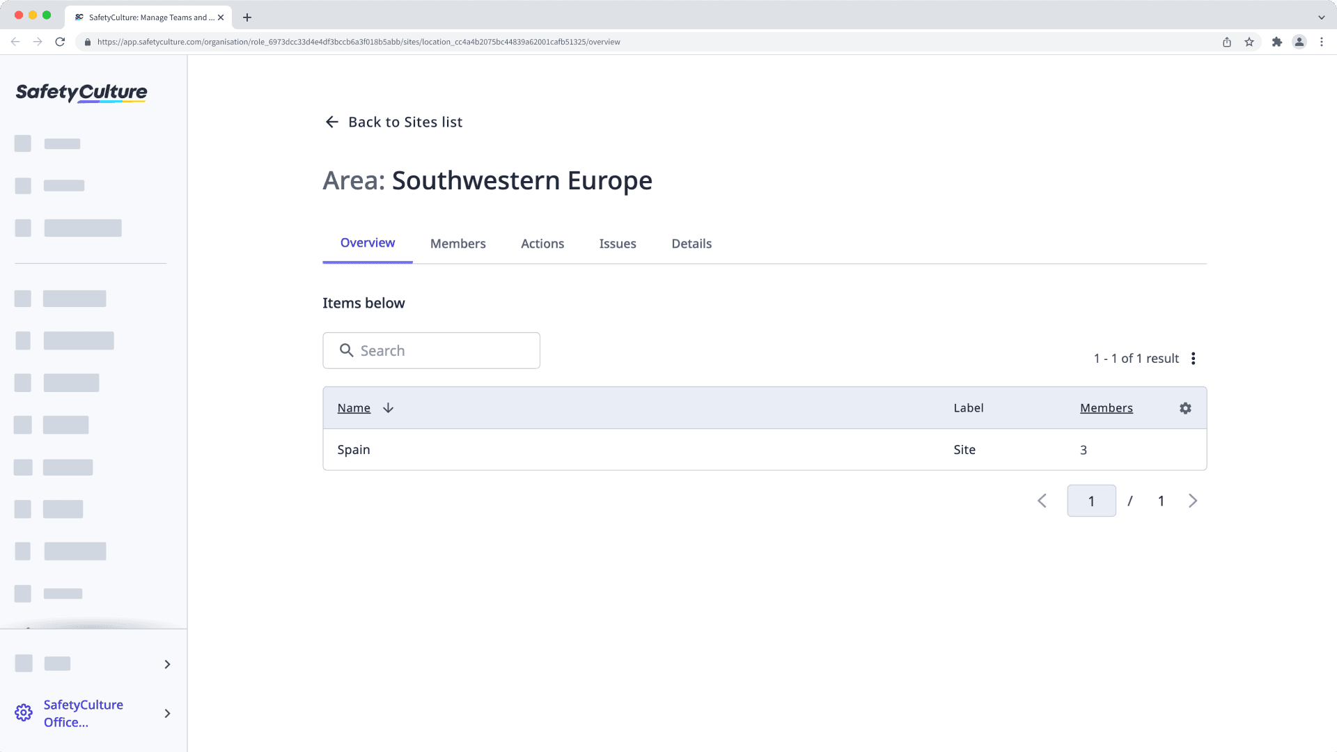Mithilfe der Web-App das Profil einer Stufe anzeigen.