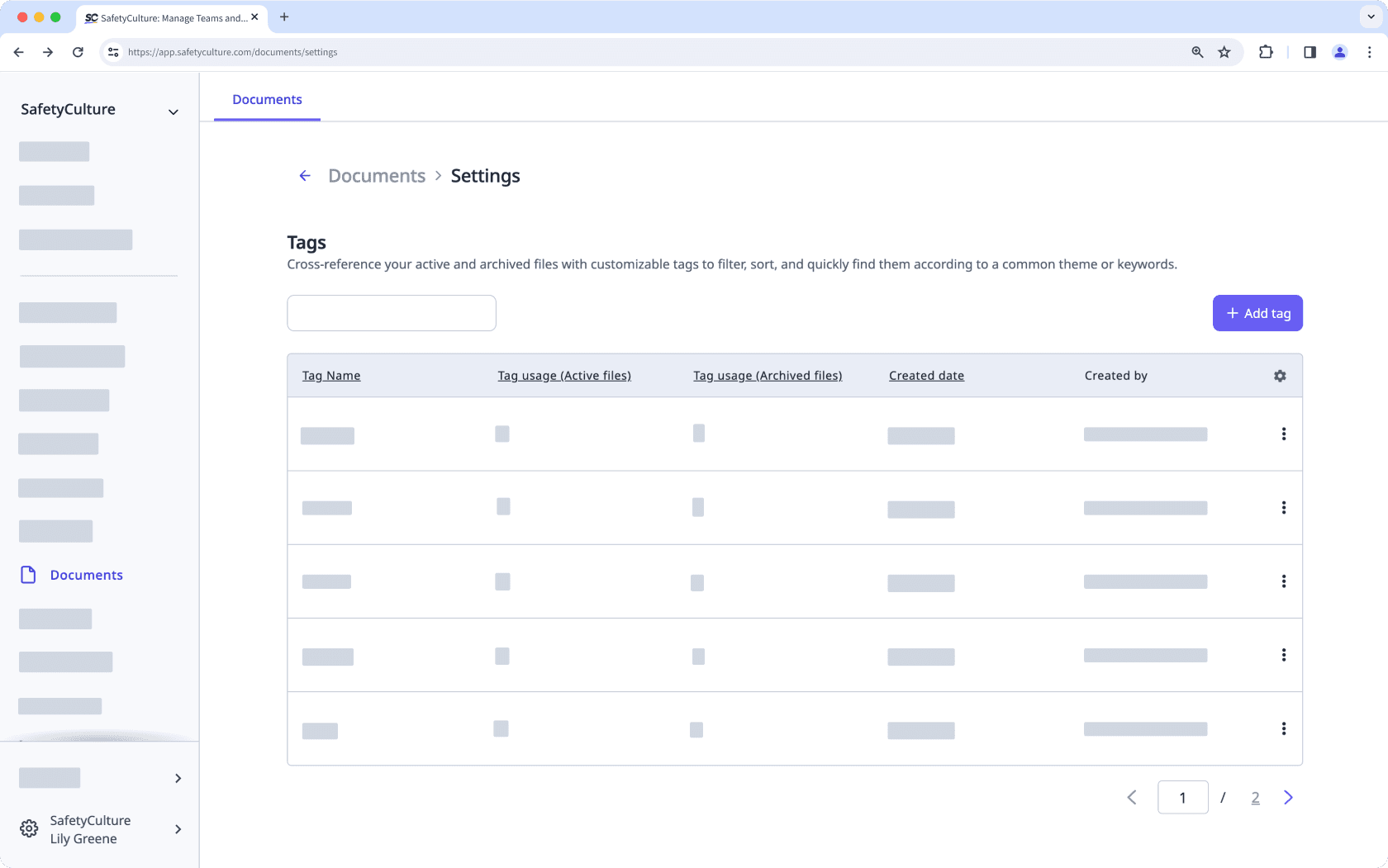 Ajouter des balises pour les fichiers depuis l'application Web.
