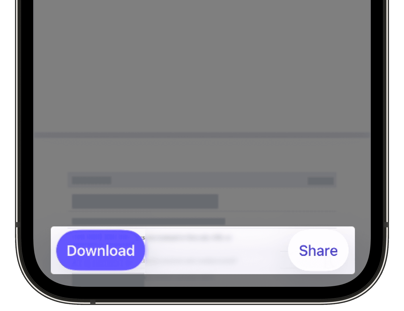 Exporte una inspección como informe en PDF a través de la aplicación móvil.