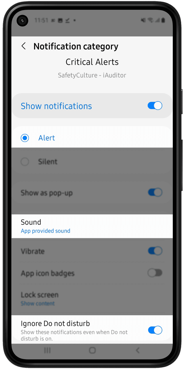 Turn Critical Alerts on or off for issues | SafetyCulture Help Center