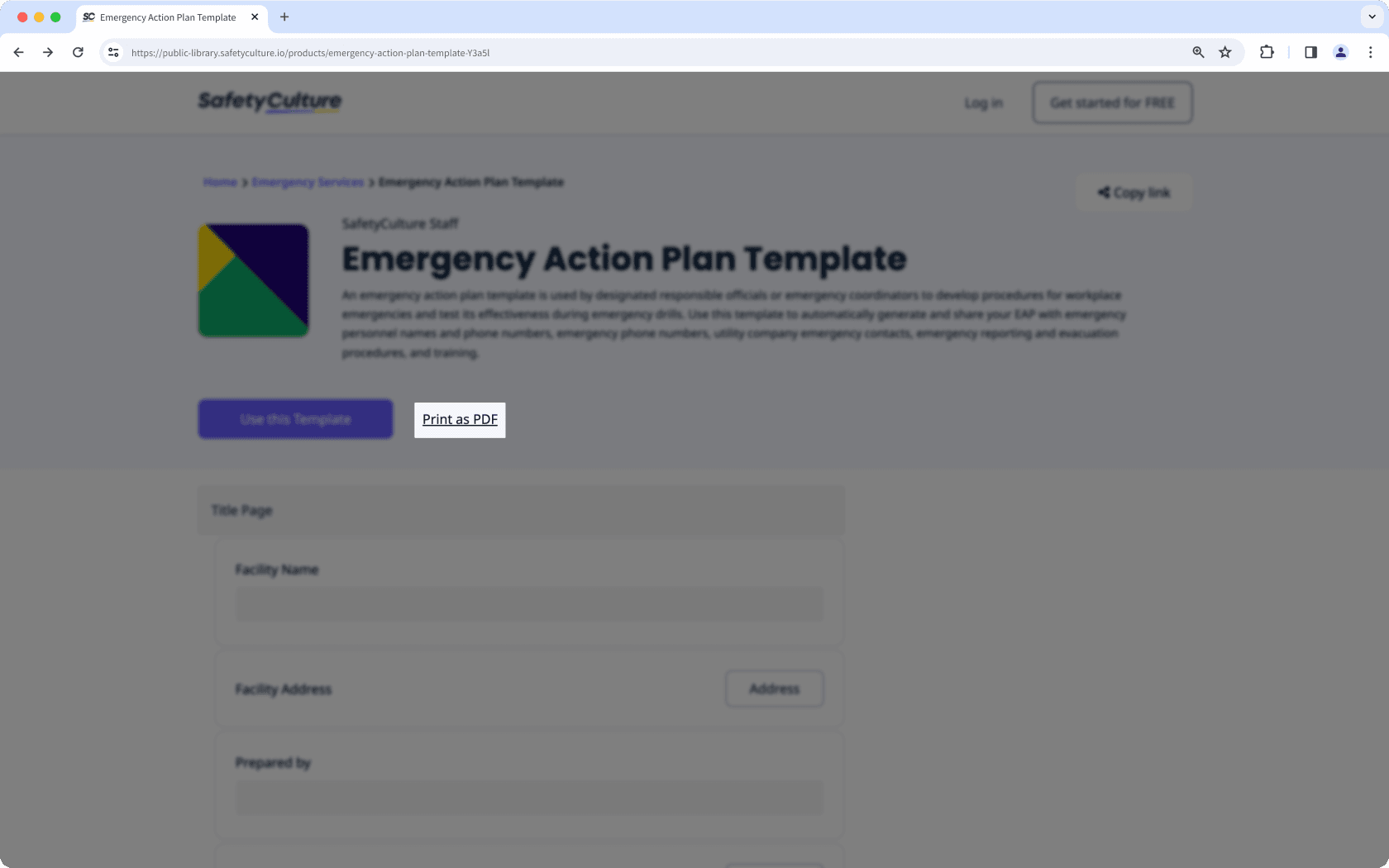 Download templates from the Public Library | SafetyCulture Help Center