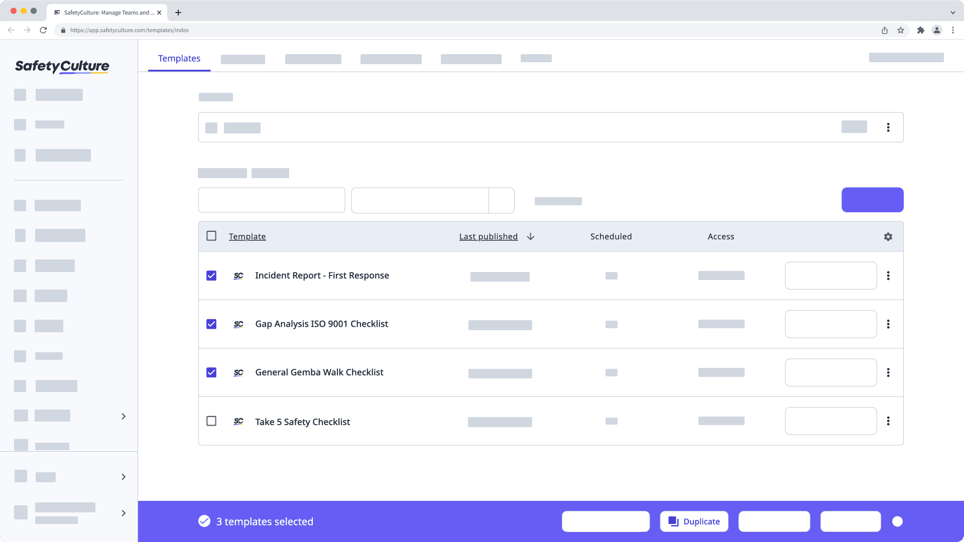 Duplicate or copy templates SafetyCulture Help Center