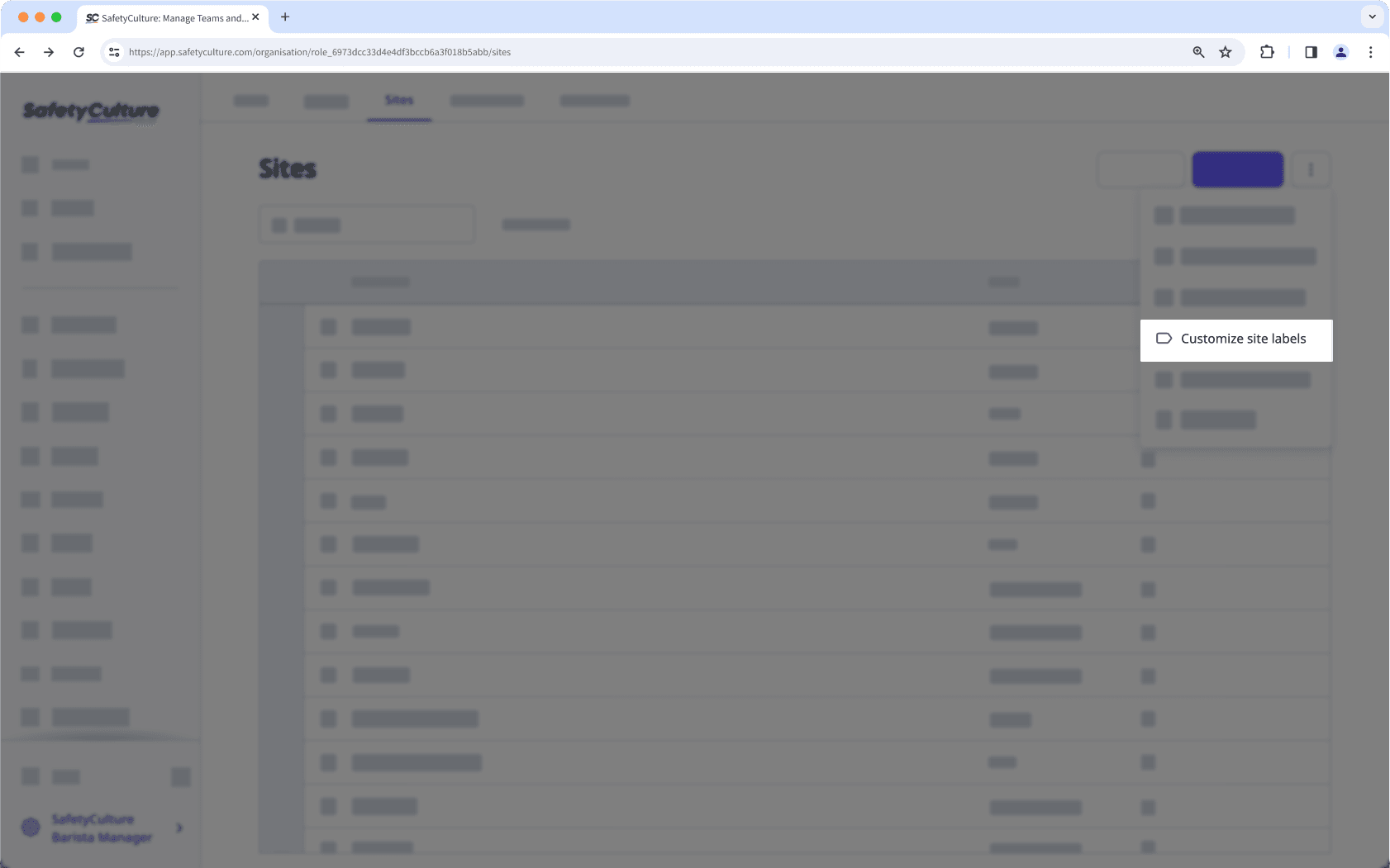 Customize site labels | SafetyCulture Help Center