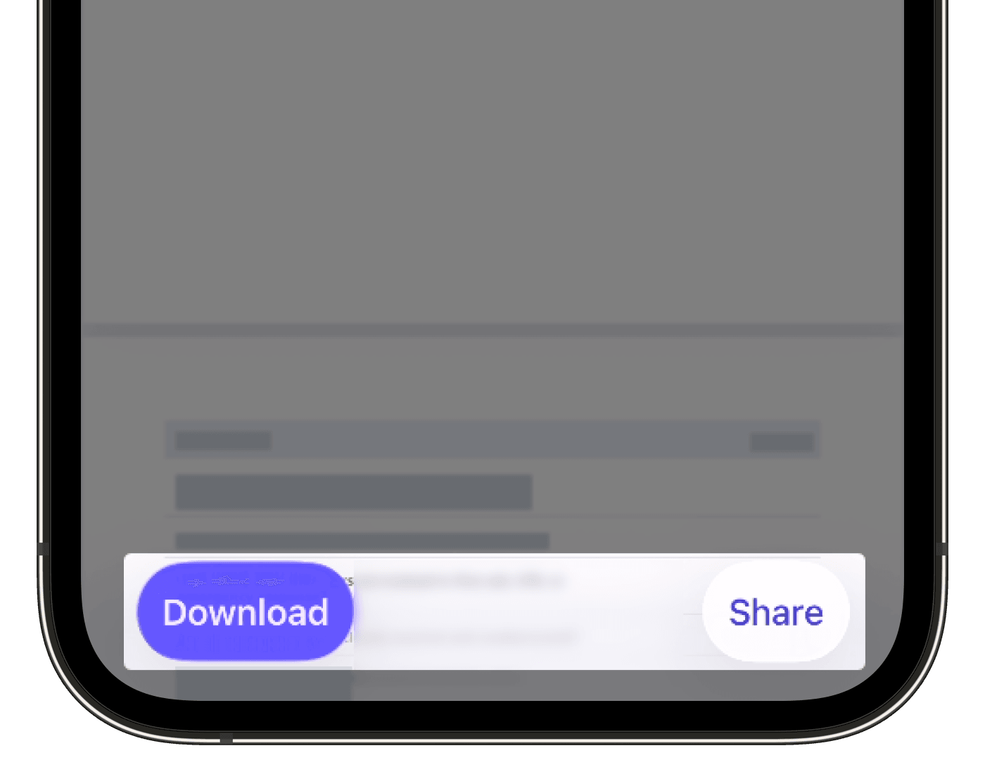 Export an inspection as PDF report via the mobile app.